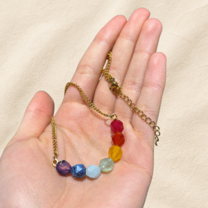 Collar 7 chakras canoa